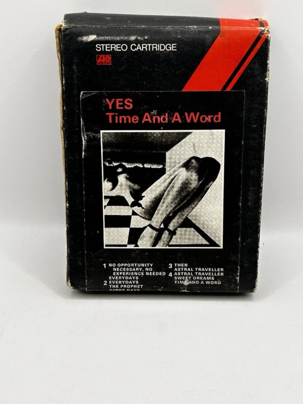Yes Time And A Word 8-Track Tape Vintage 1970 Rare Nude UK Cover Art Rare